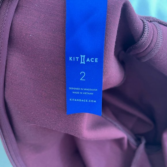 Kit and Ace Serenity Double Knit Mini Dress Size 2 - Picture 3 of 10